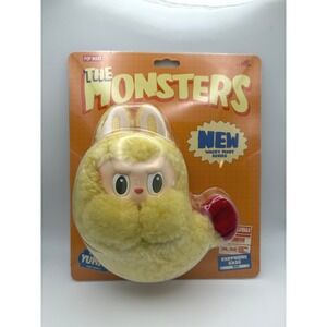 POP MART Labubu The Monsters Wacky Mart Earphone Case Fried Shrimp Plush‎ New